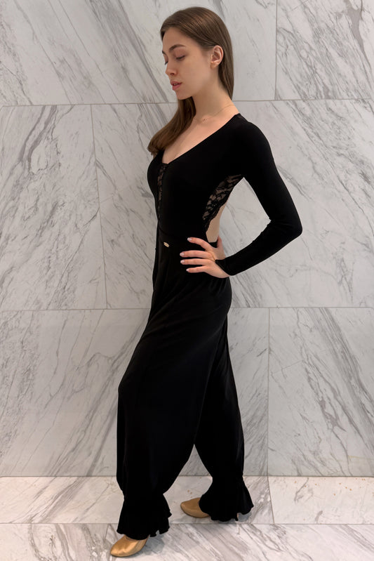 Backless leotard