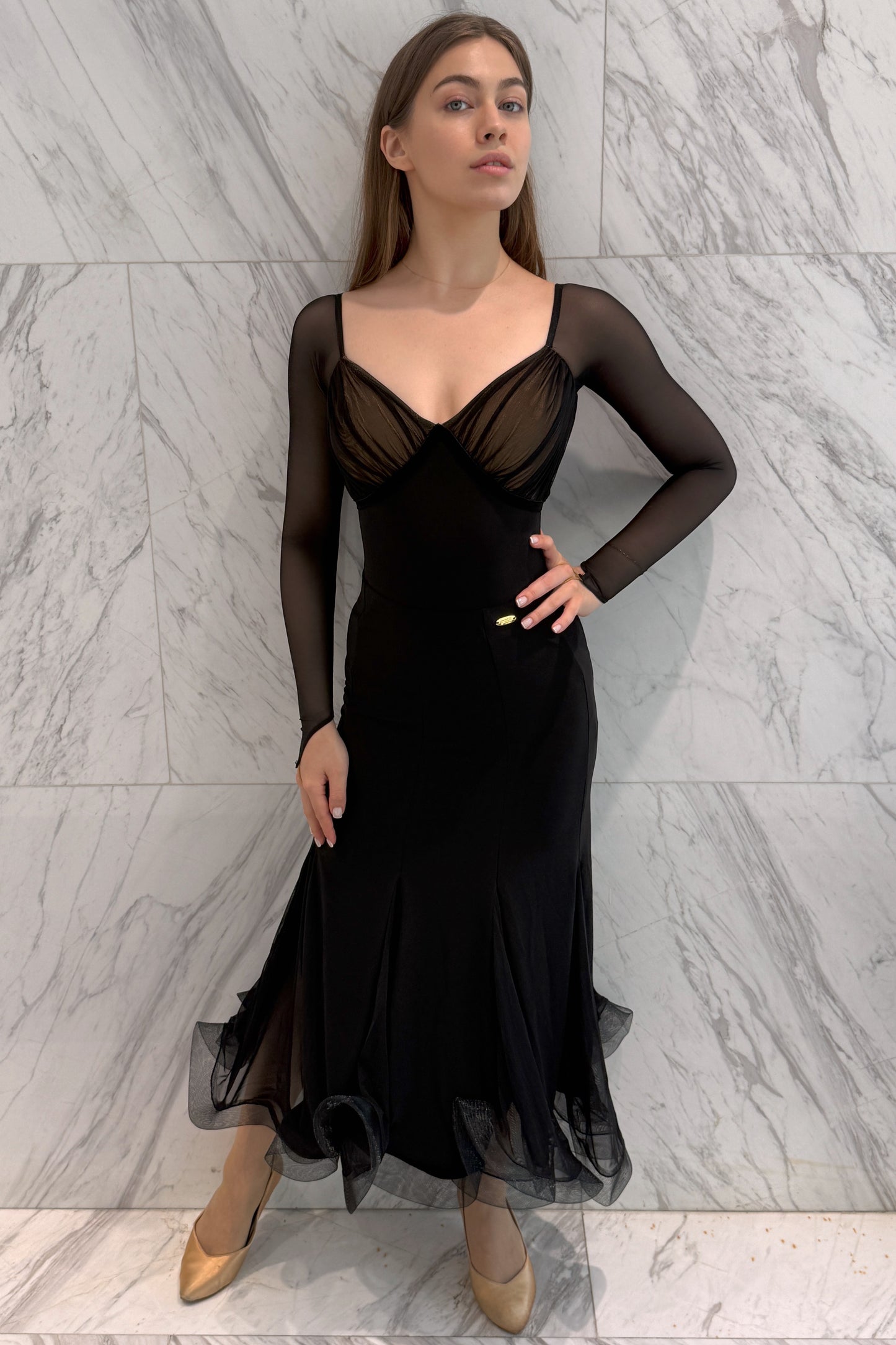 Mermaid ballroom skirt