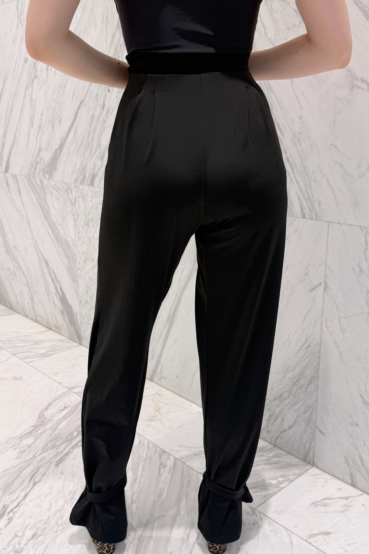 Collection9    Black pants with velvet