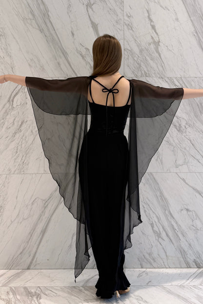 Chiffon wings