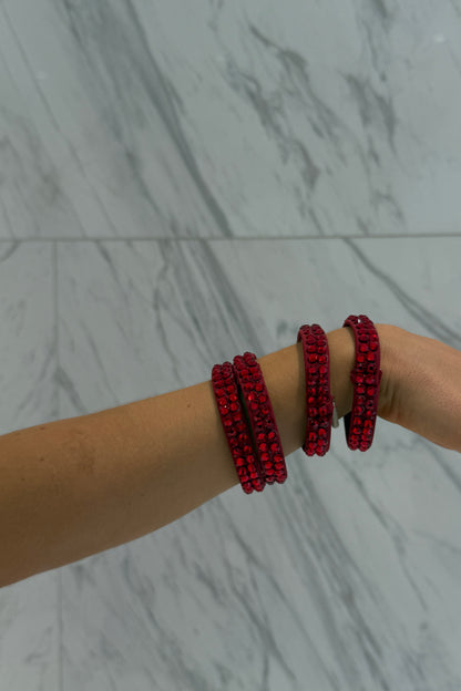 Red colour exclusive competition dress